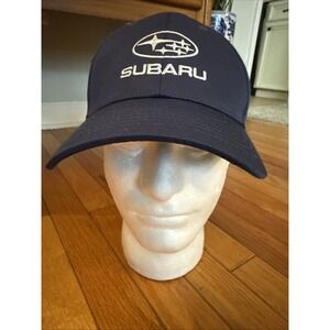Subaru Gear Navy Blue Adjustable SnapBack  Hat One‎ Size Official Merchandise